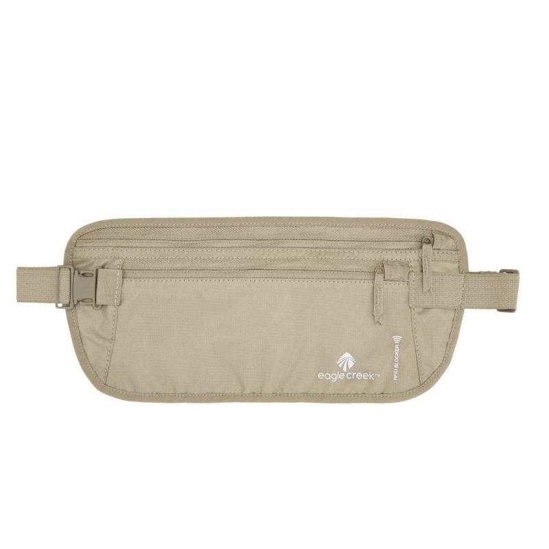 Eagle Creek RFID Blocker Money Belt DLX Tan