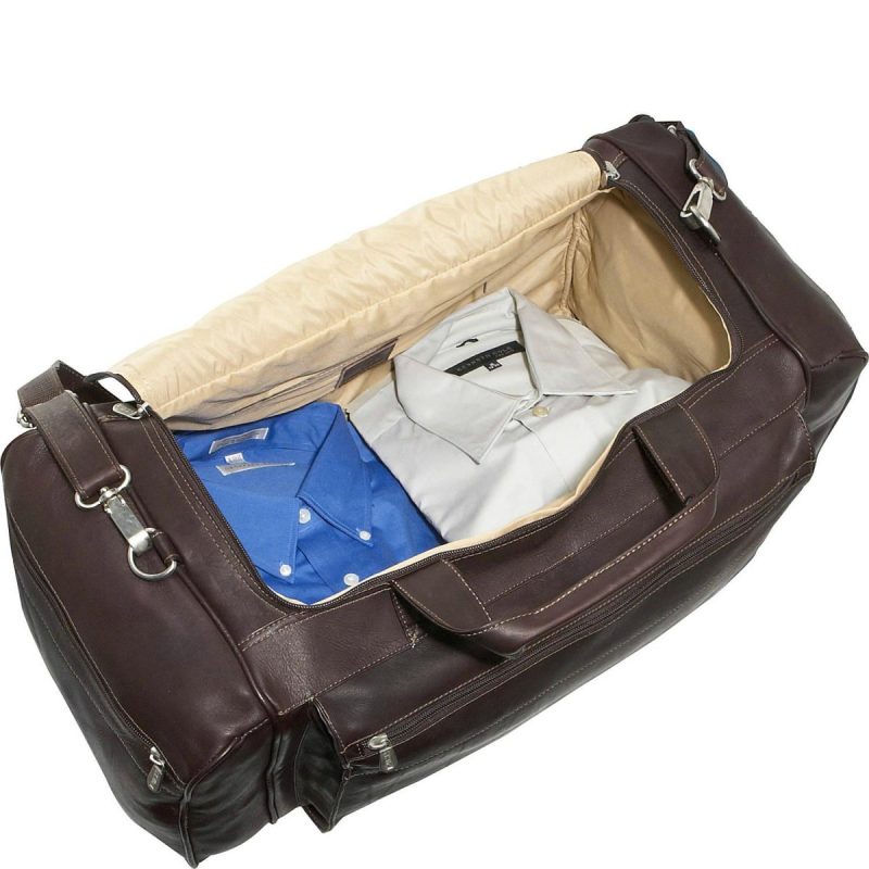 Piel Large Leather Duffel 6