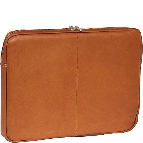 Piel Leather 17" Zip Laptop Sleeve