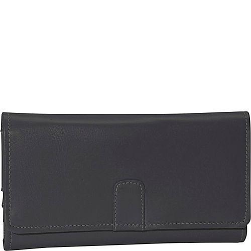 Piel Leather Deluxe Ladies Wallet