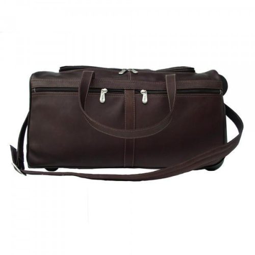 Piel Leather Duffel On Wheels