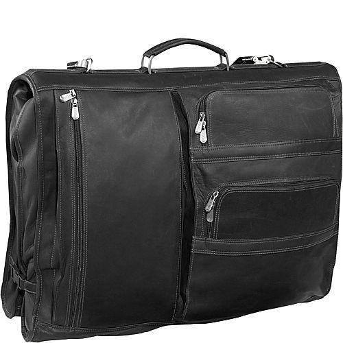 Piel Leather Executive Expandable Garment Bag