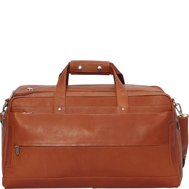 Piel Leather Hidden Pocket Duffel 5