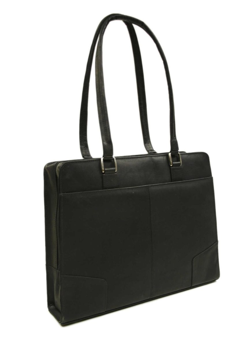 Piel Leather Laptop Shoulder Tote