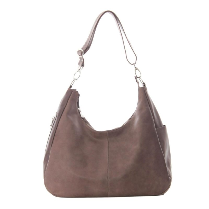 Piel Leather Large Crossbody/Hobo Shoulder Bag