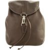 Piel Leather Medium Drawstring Backpack