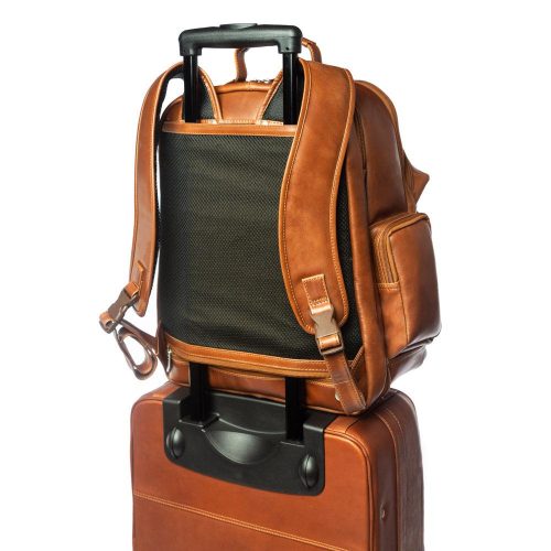 Piel Leather Positano Laptop Backpack 3