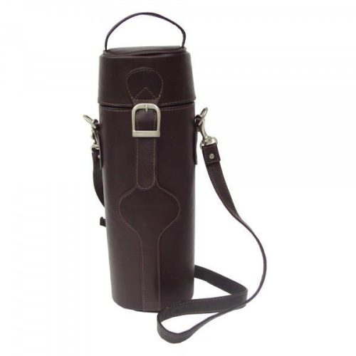 Piel Leather Single Deluxe Wine Carrier