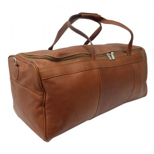 Piel Leather Traveler's Select Large Duffel Bag