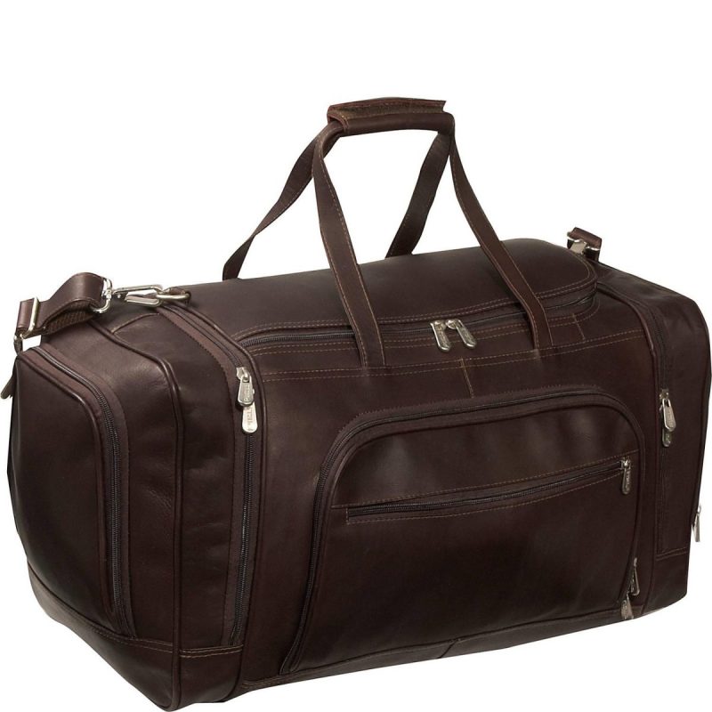 Piel Multi Compartment Duffel Bag 4