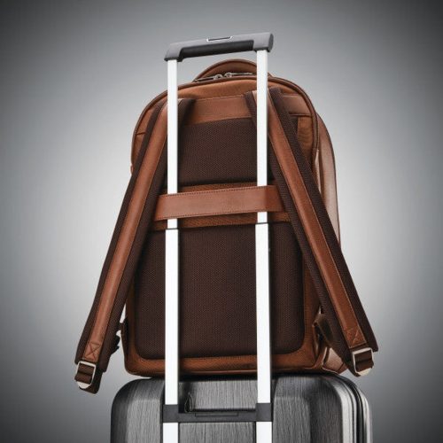 Samsonite Classic Leather Backpack 10