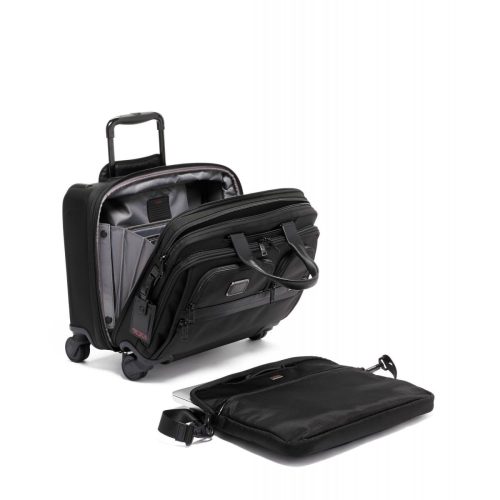 TUMI Alpha 3 Deluxe 4 Wheel Laptop Case Brief 4