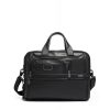 TUMI Alpha 3 Expandable Organizer Leather Laptop Brief