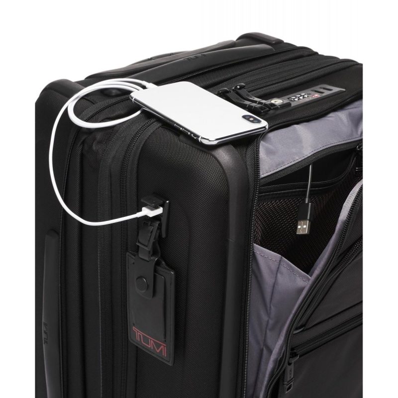 TUMI Alpha 3 International Expandable 4 Wheel Carry On 6