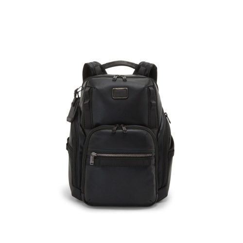 TUMI Alpha Bravo Leather Search Backpack