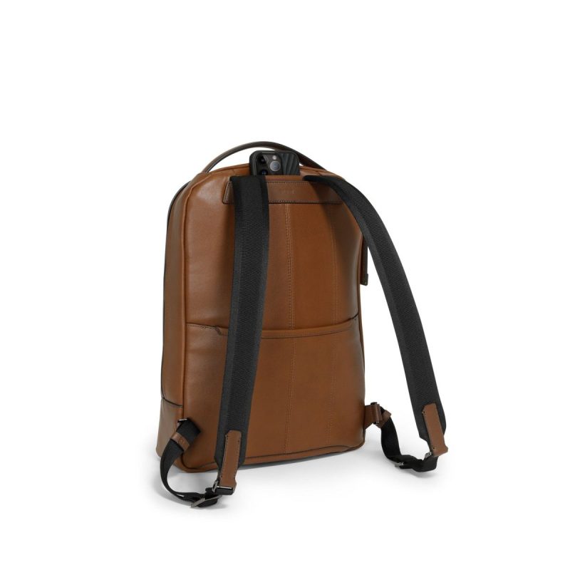 TUMI Harrison Bradner Leather Backpack 4