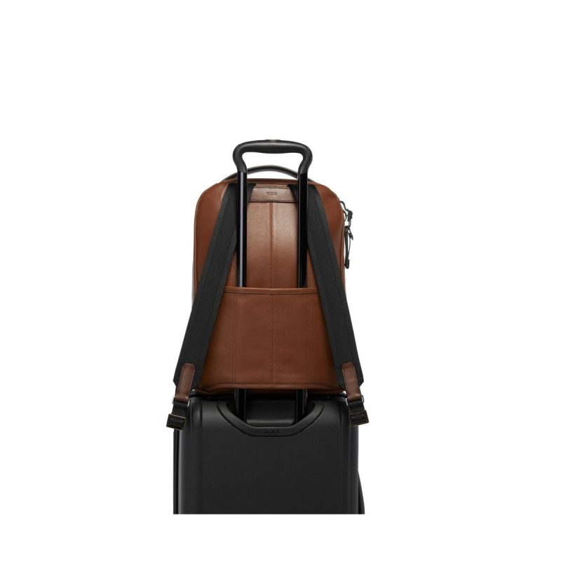 TUMI Harrison Bradner Leather Backpack 5