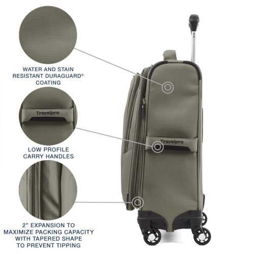 Travelpro Maxlite 5 Lightweight International Expandable Carry On Spinner 14 e3320c53 2852 451d a498 f624bf97f678