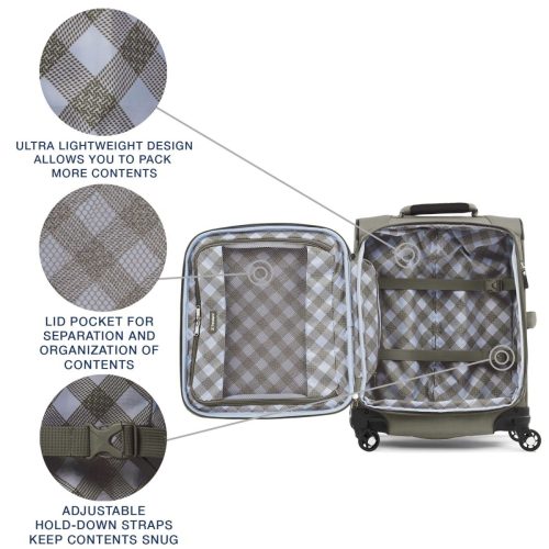 Travelpro Maxlite 5 Lightweight International Expandable Carry On Spinner 18 67624ef6 f259 453b 9b10 71365d5adec7