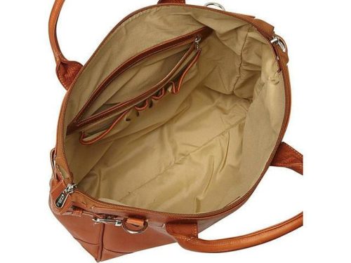 piel leather cross body traveler tote 2