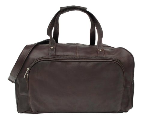 piel leather deluxe carry on duffel 2