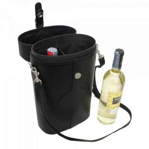 piel leather double deluxe wine carrier 3