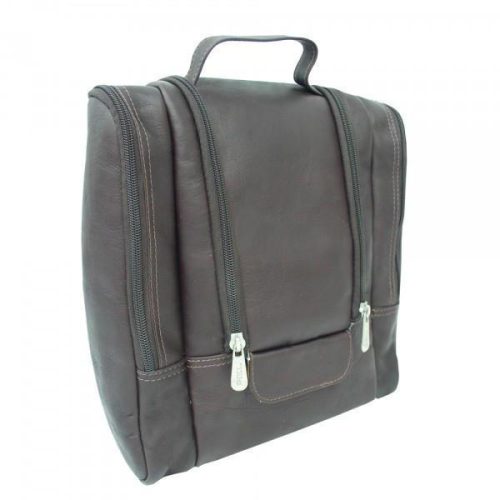 piel leather hanging travel toiletry kit 7