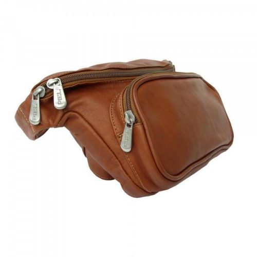 piel leather large classic waist bag 4