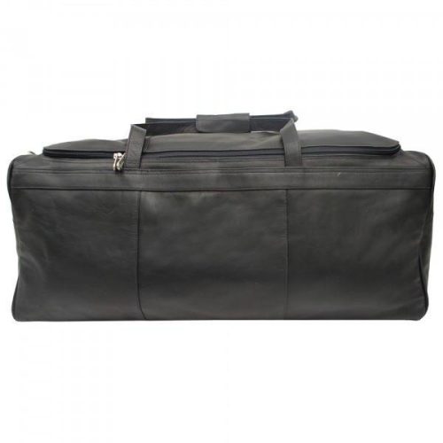 piel leather travelers select large duffel bag 7