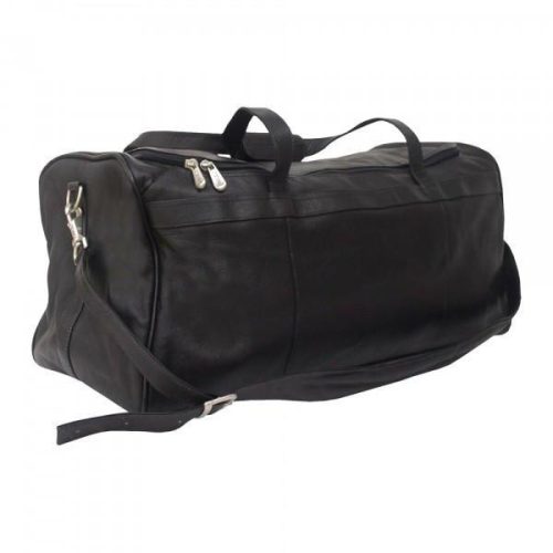 piel leather travelers select medium duffel bag 4